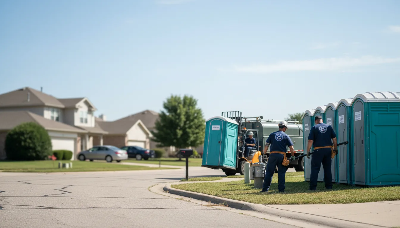 Porta Potty Rental in Springfield, AR near me